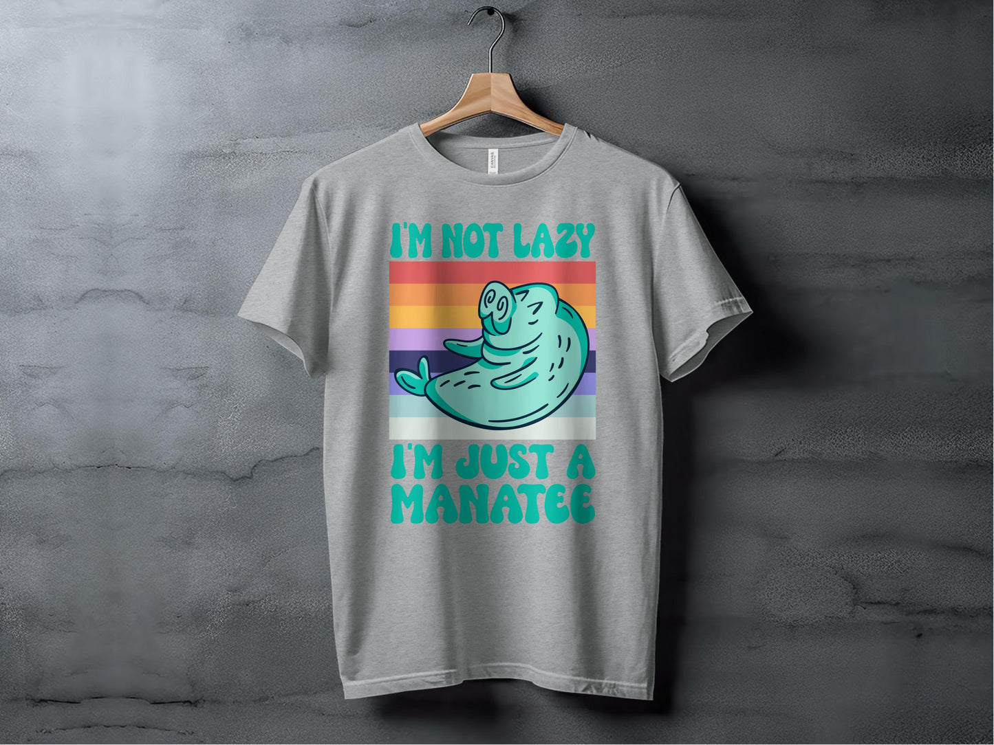 I'm Not Lazy I'm Just A Manatee T-shirt product