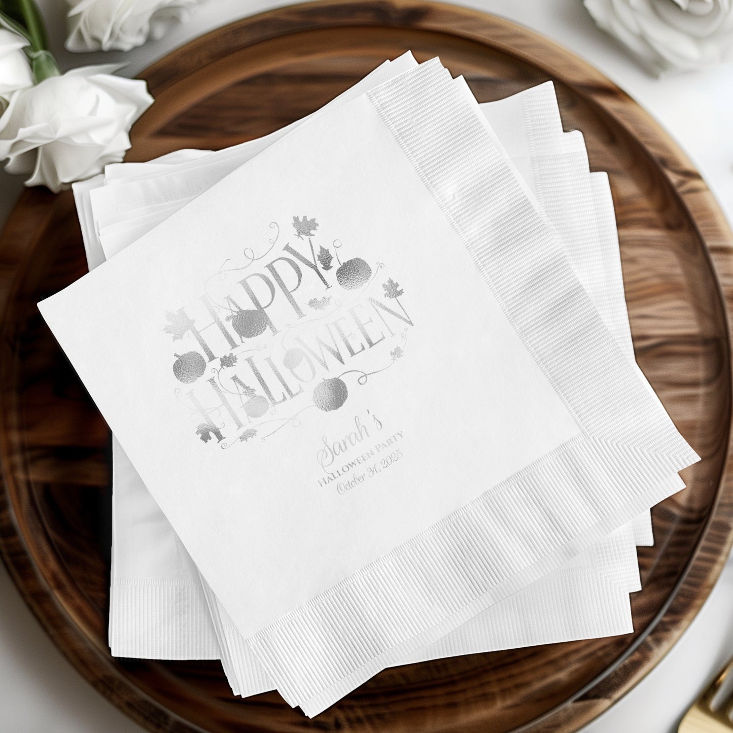 Happy Halloween Custom Printed Napkins product