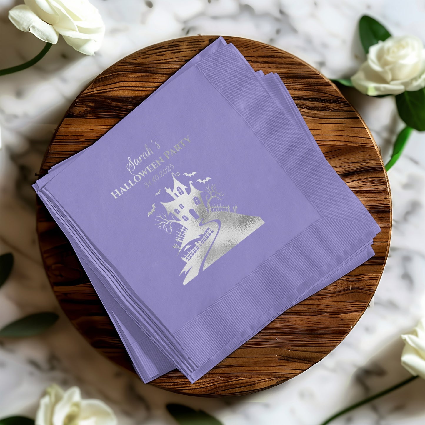 Personalized Halloween Party Design Napkin product