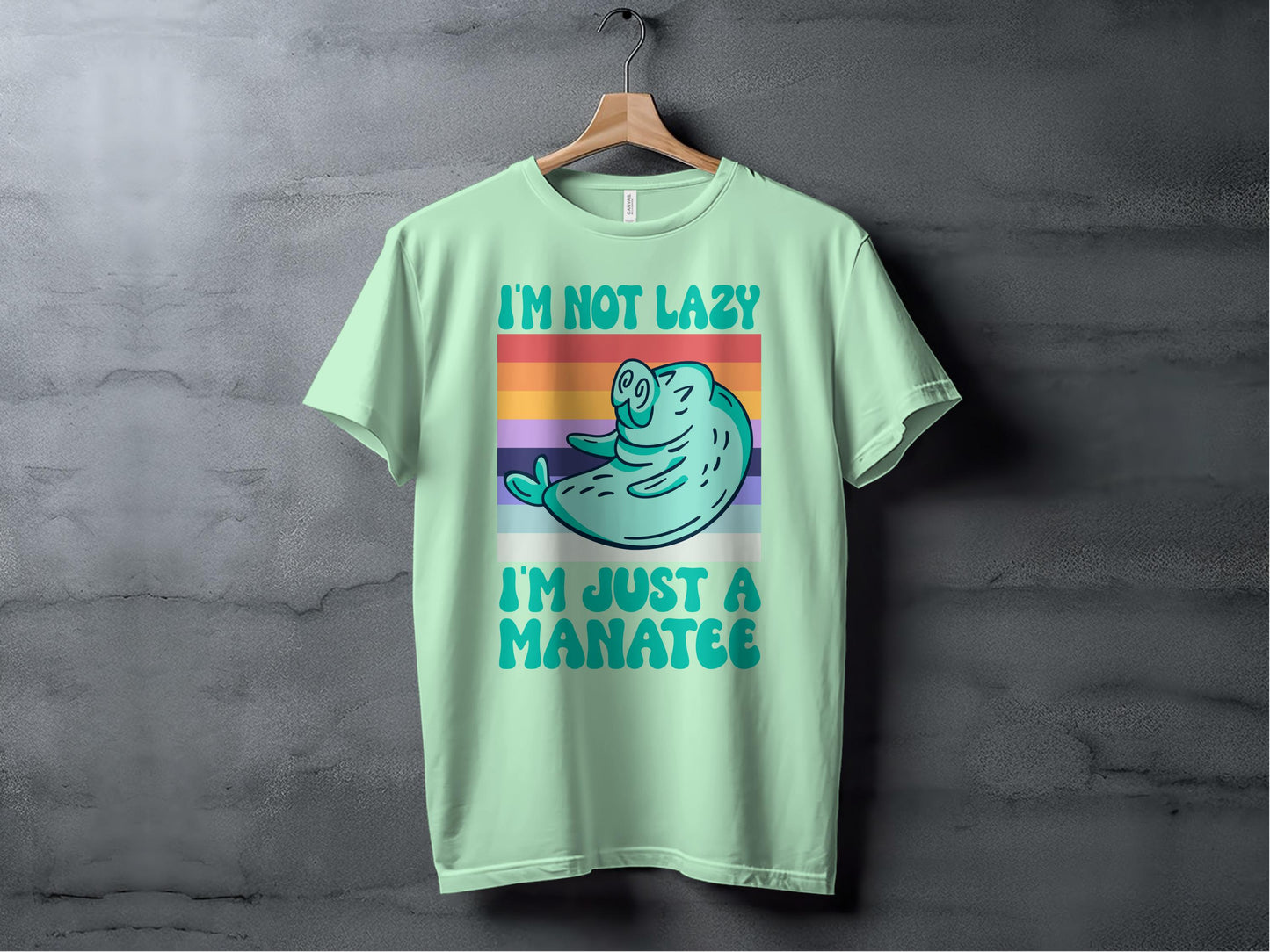 I'm Not Lazy I'm Just A Manatee T-shirt product type