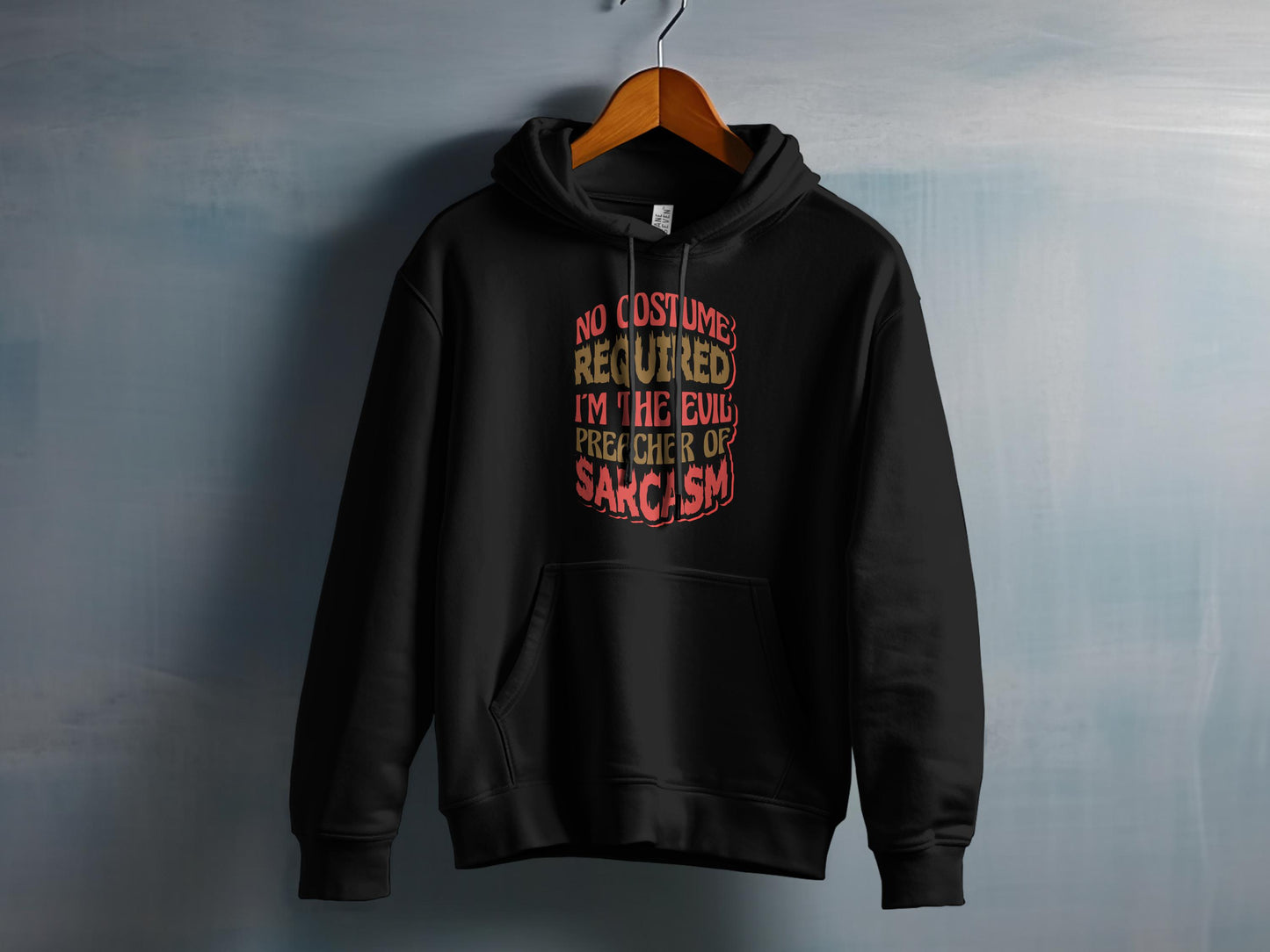 No Costume Required I'm the Evil Preacher Hoodie product type