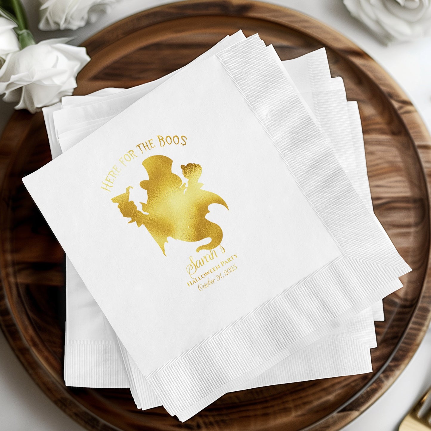 Here For The Boos Halloween Party Napkins product type