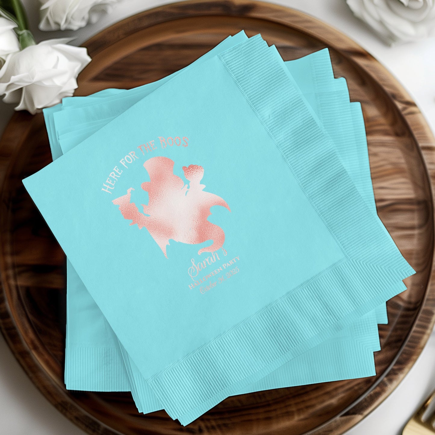 Here for the Boos Custom Halloween Napkin product type