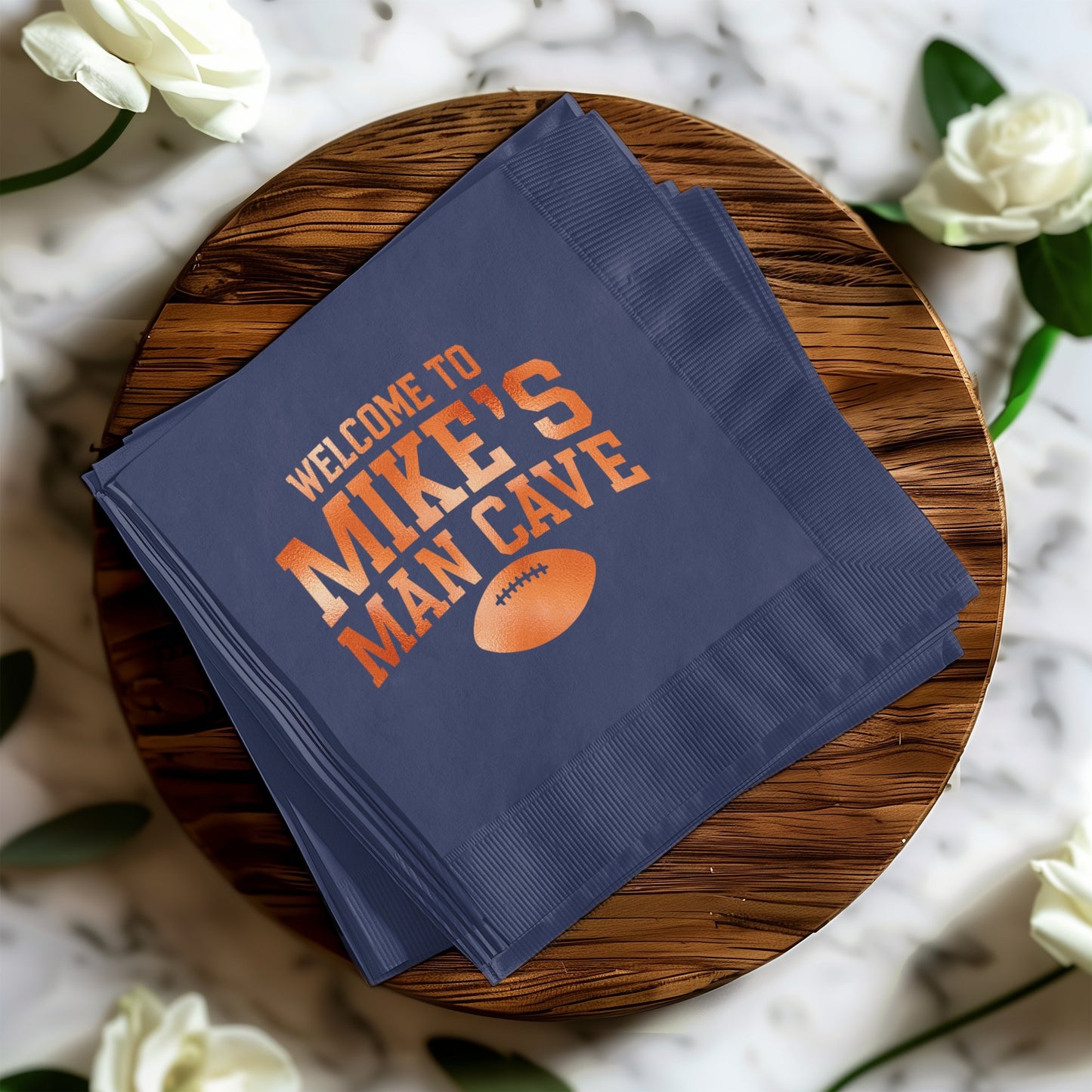 Welcome to Mike's Man Cave Napkins Party Decoration product type