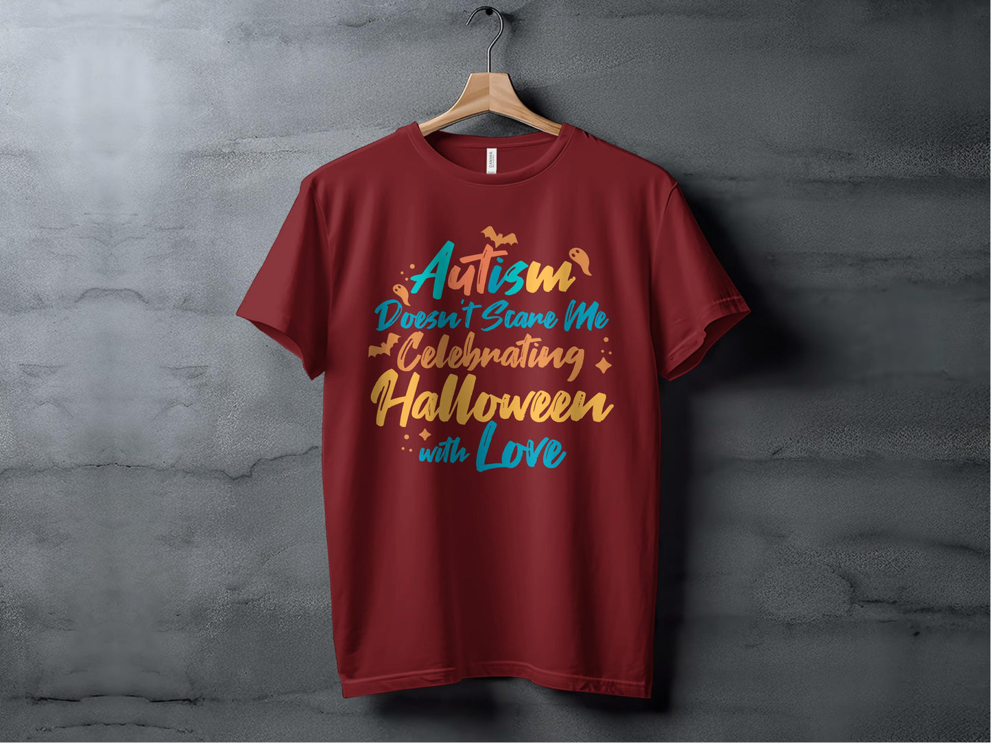 Autism Doesn't Scare Me Halloween T-Shirt product