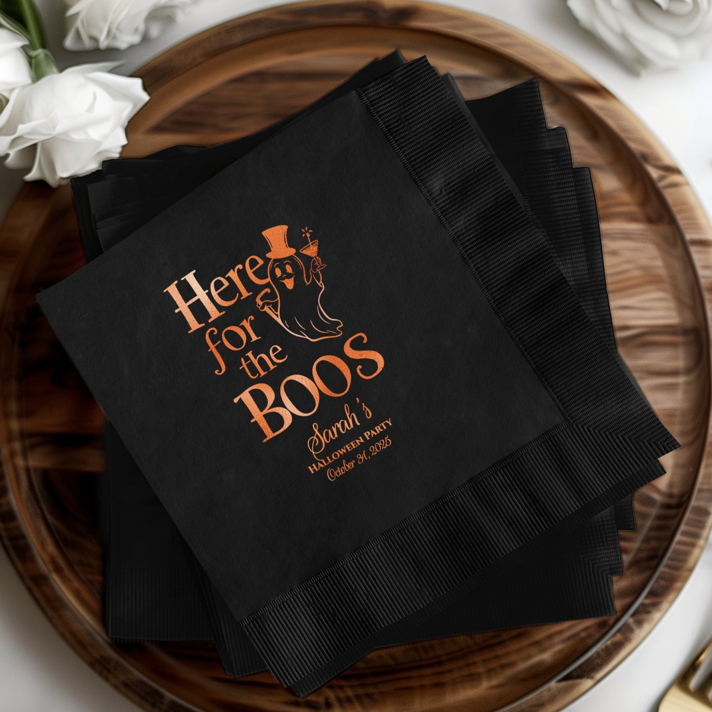 Here for the Boos Custom Halloween Party product type