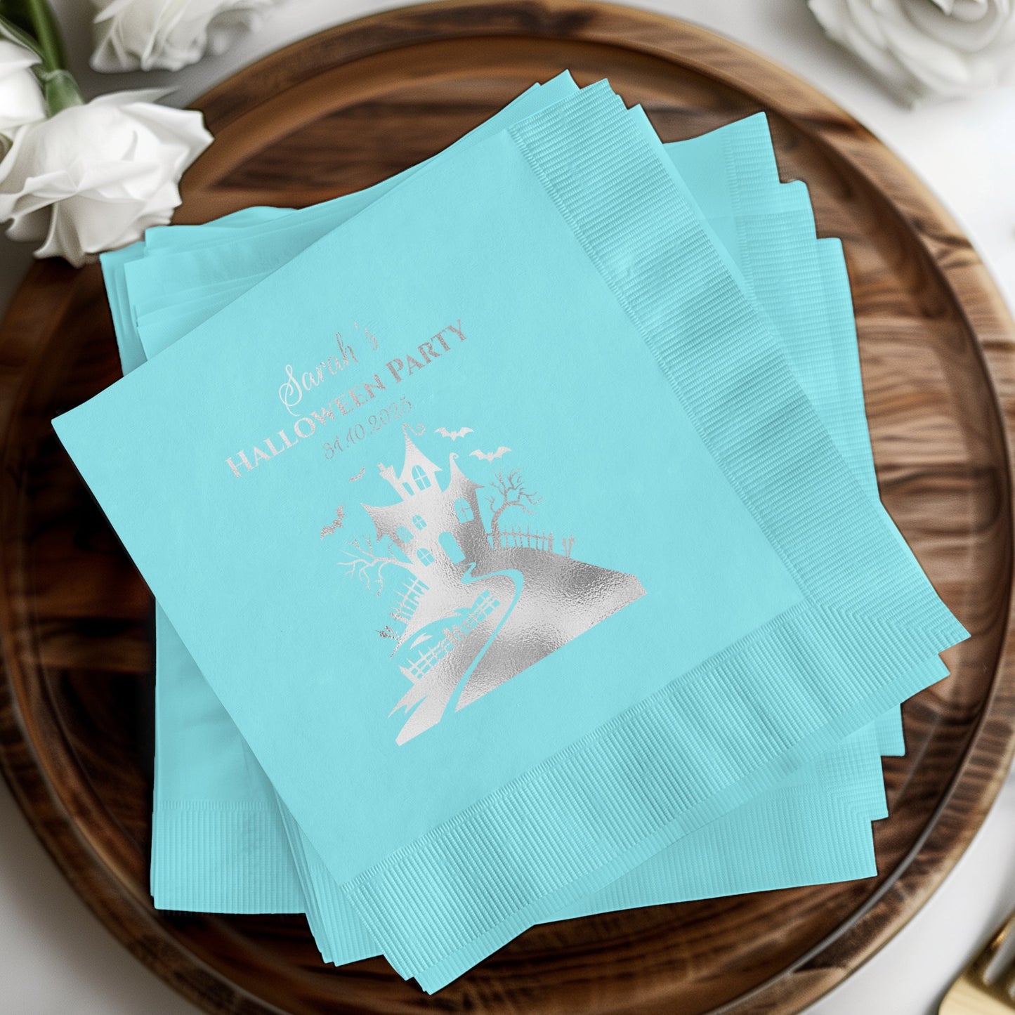 Personalized Halloween Party Napkins product