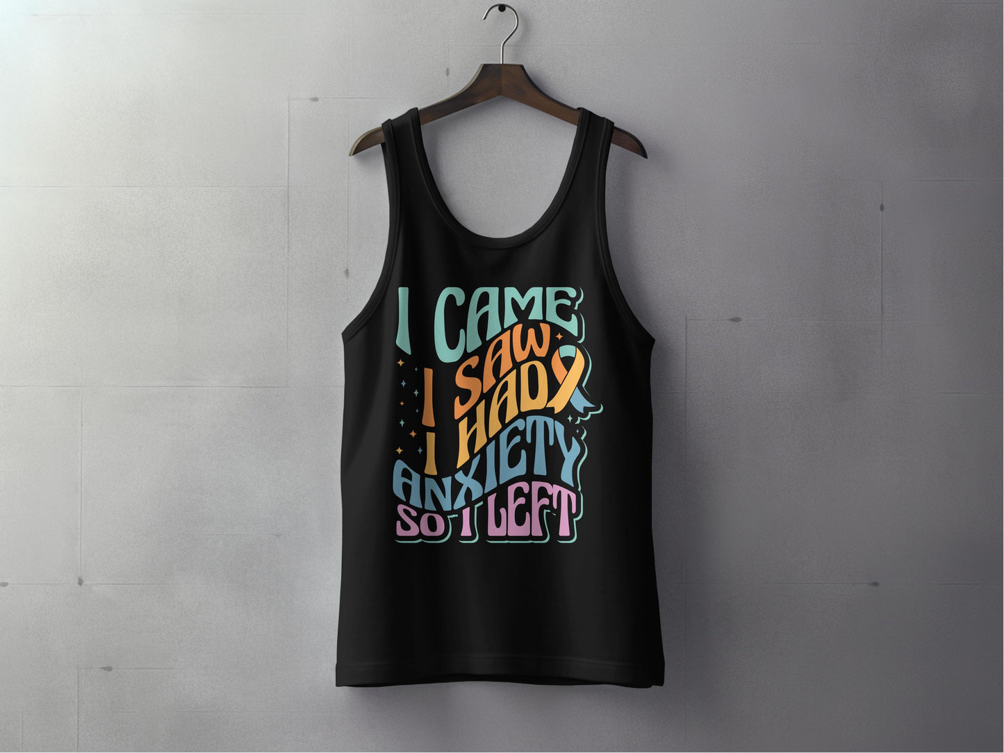 Colorful Quirky Graphic Printed Tank Top product