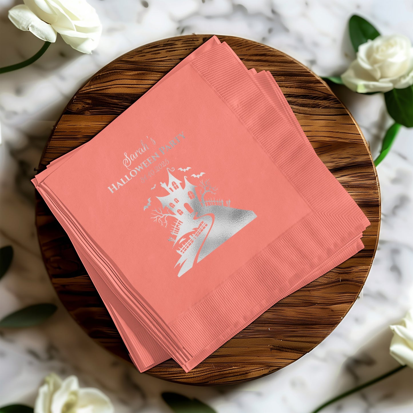 Personalized Halloween Party Napkins product type