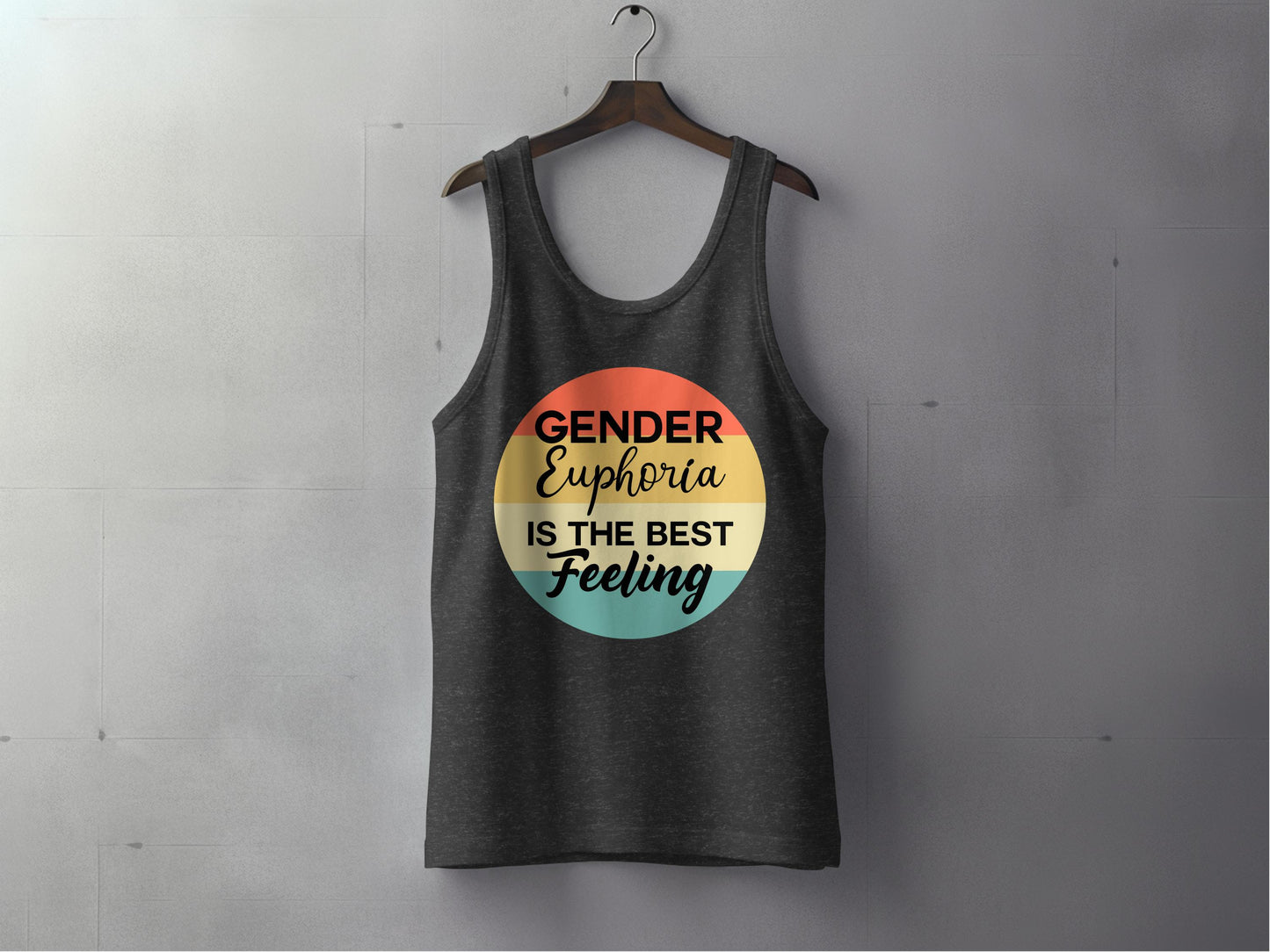 Colorful Gender Euphoria Best Feeling tank product