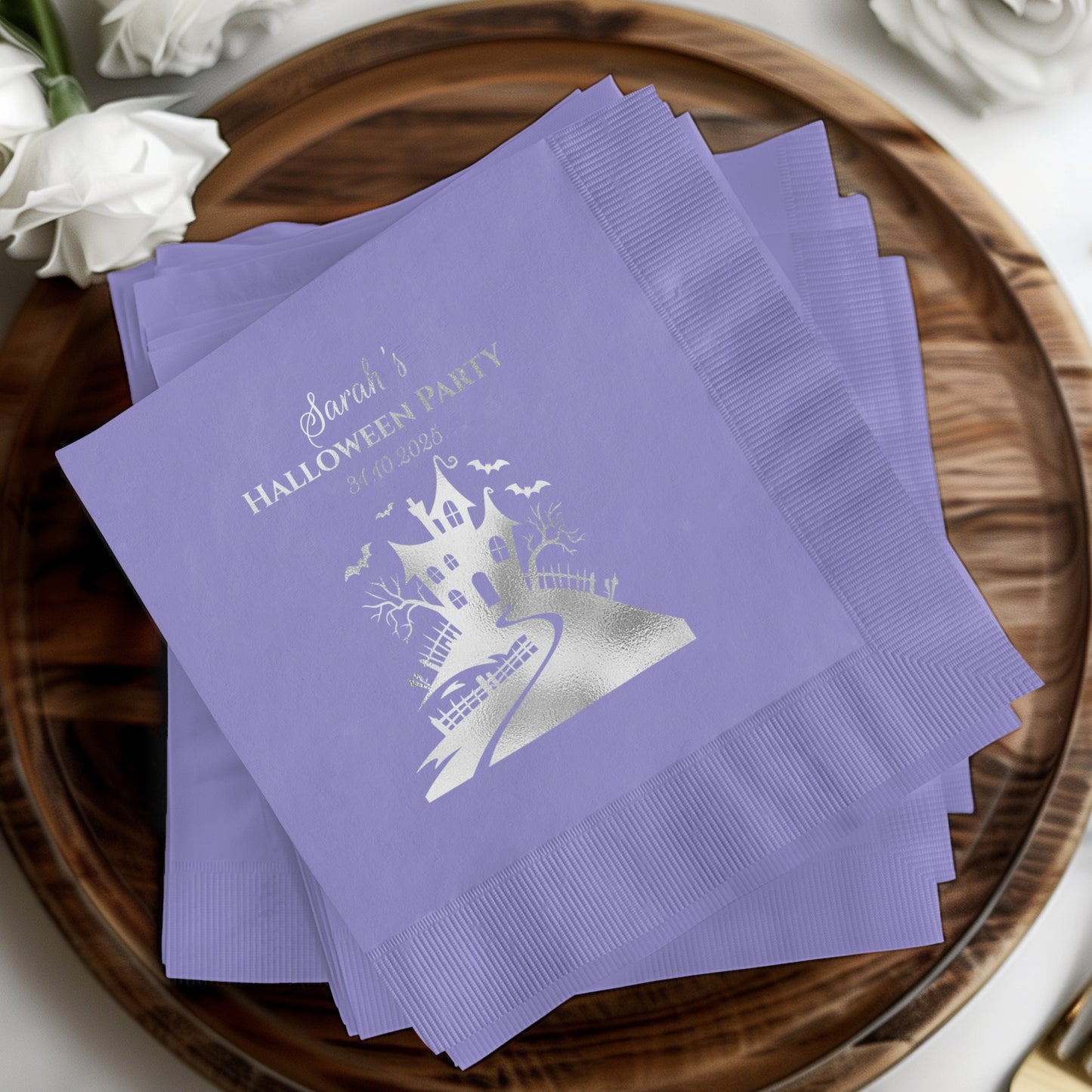 Custom Printed Halloween Party Napkin product type