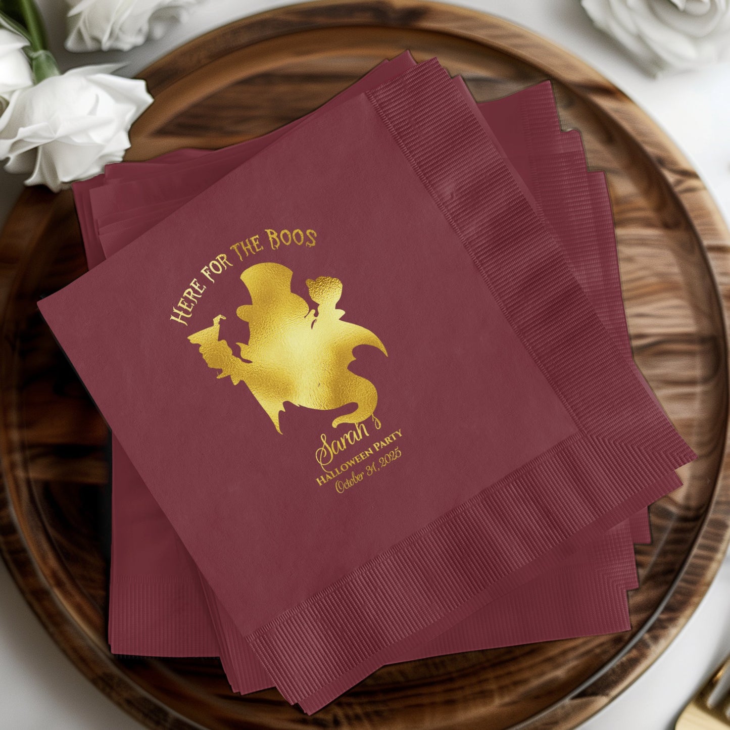 Personalized Halloween Party Napkin Product