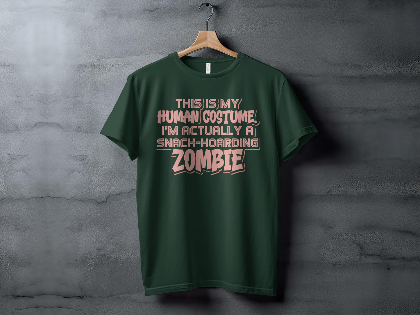 This Is My Human Costume Snack Hoarding Zombie product type