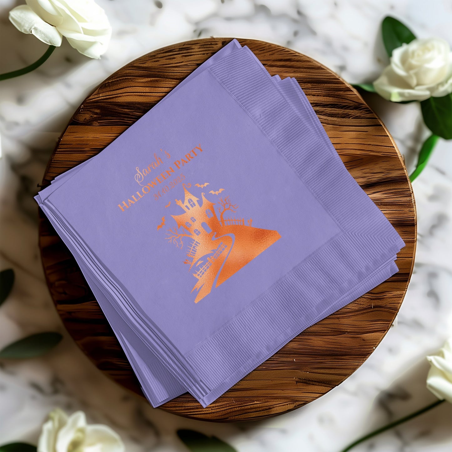 Halloween Haunted House Theme Party Napkins product