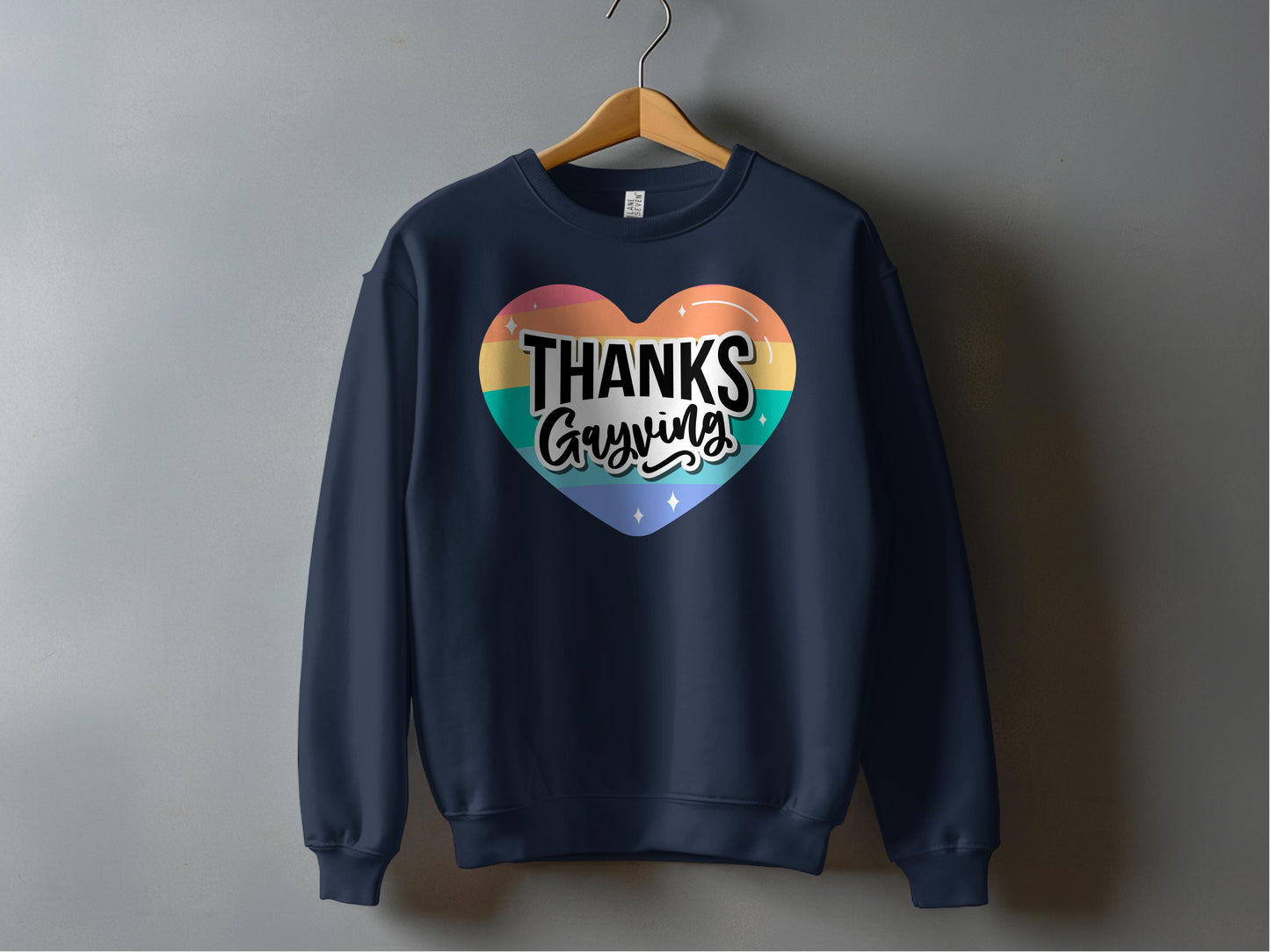 Thanks Graphic Design Heart Print Shirt product