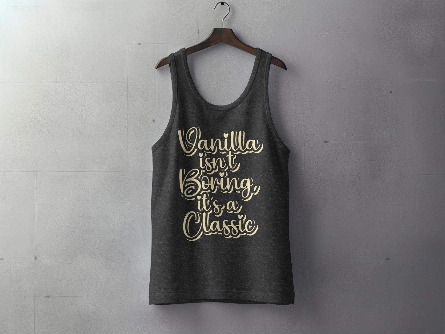 Vanilla Isn't Boring It's a Classic Tank Top product