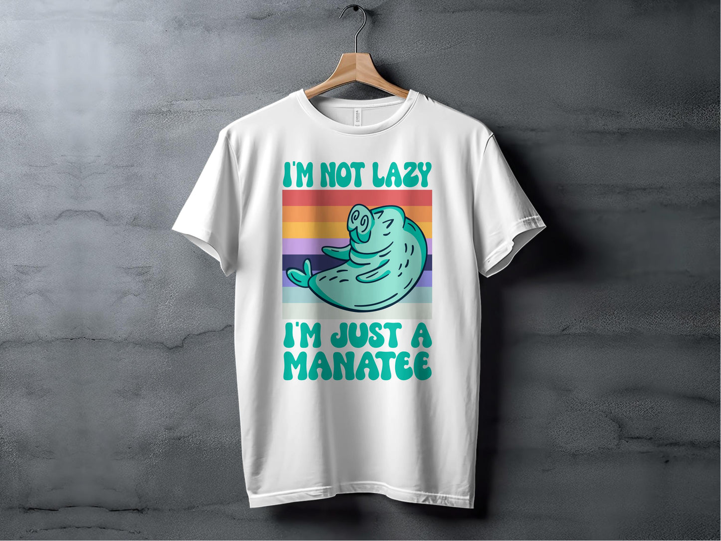 I'm Not Lazy I'm Just a Manatee T-shirt product type