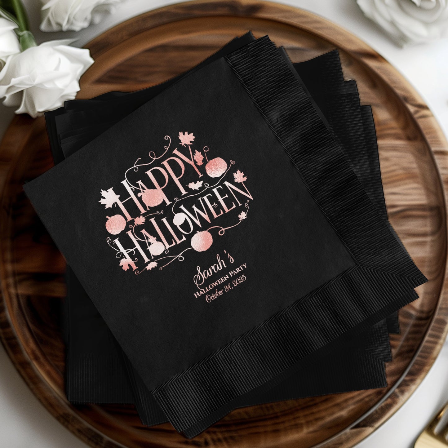 Personalized Happy Halloween Party favor product