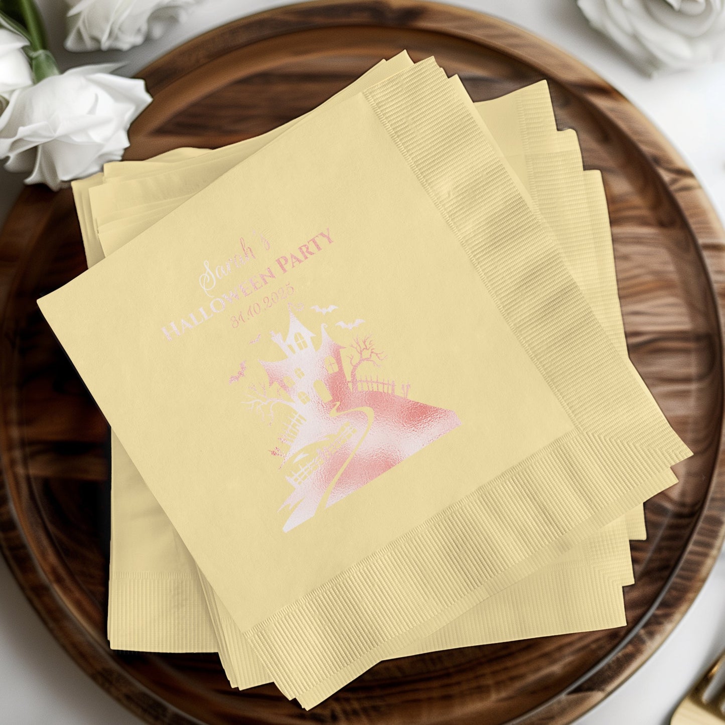 Personalized Halloween Party Napkins product