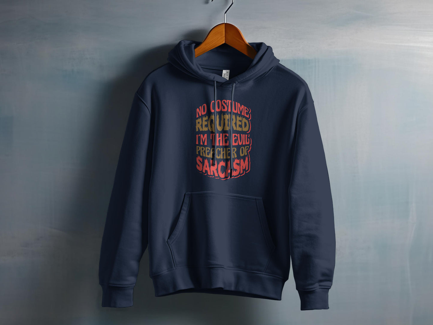 No Costume Required Evil Preacher Sarcasm Hoodie product