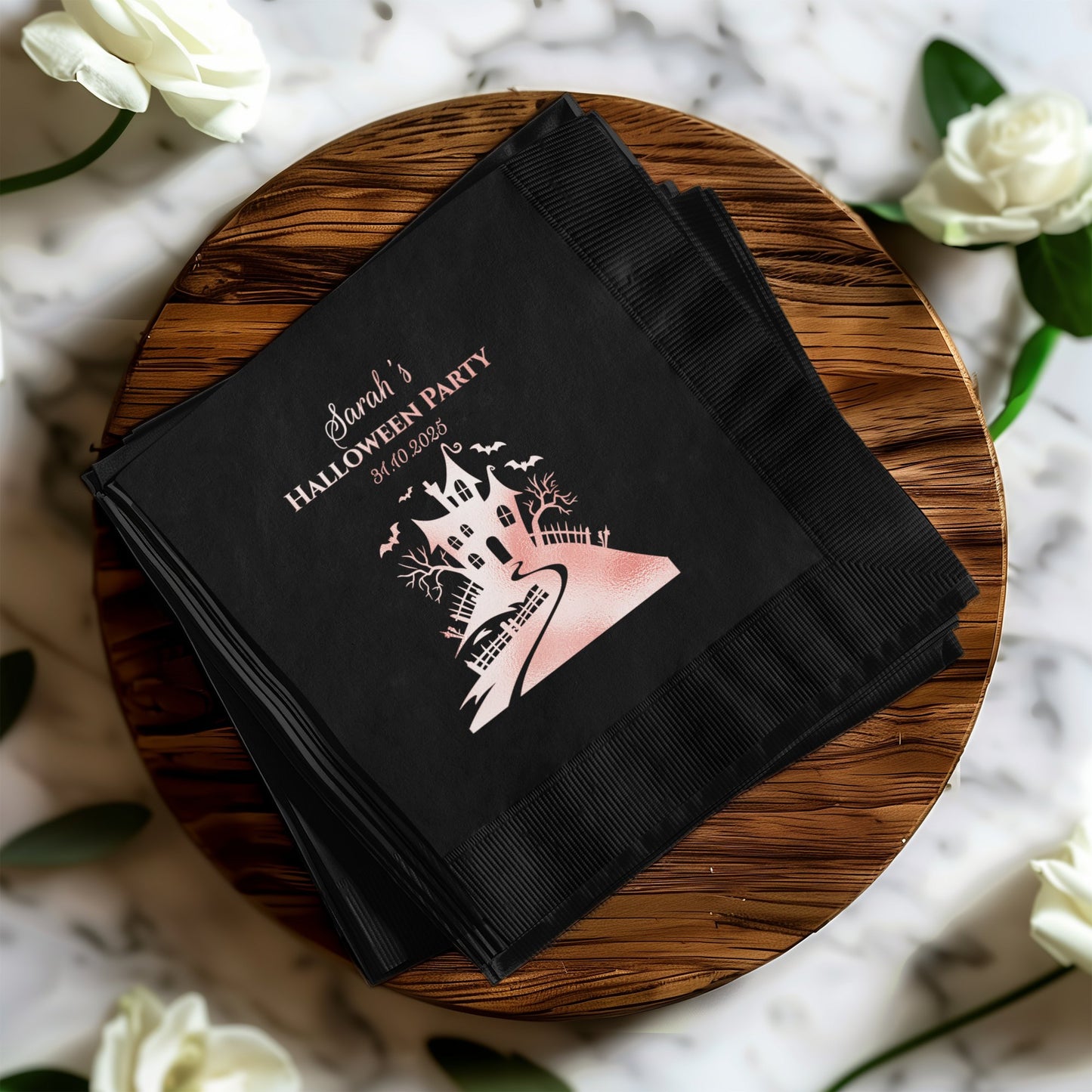Spooky Halloween Party Personalized Napkins product