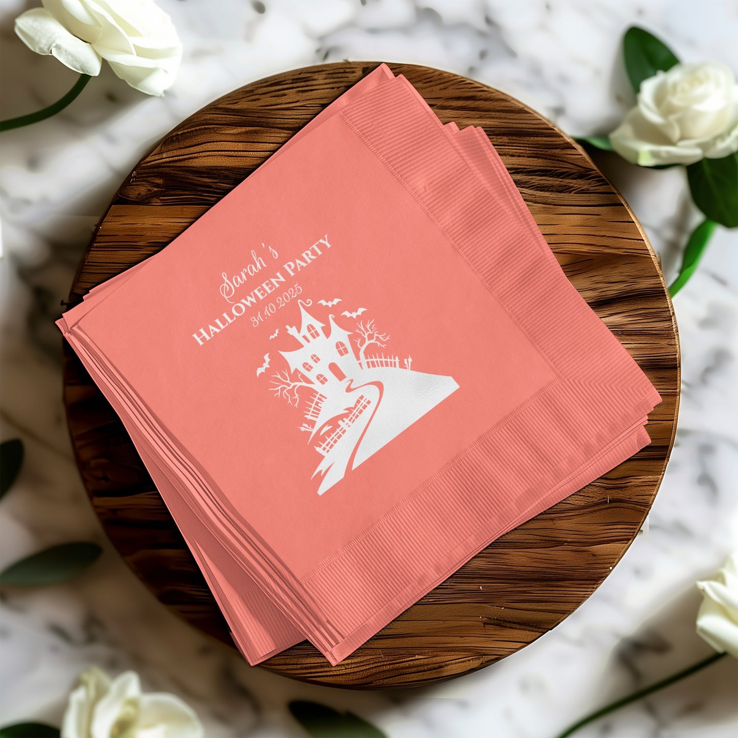 Personalized Halloween Party Napkins product