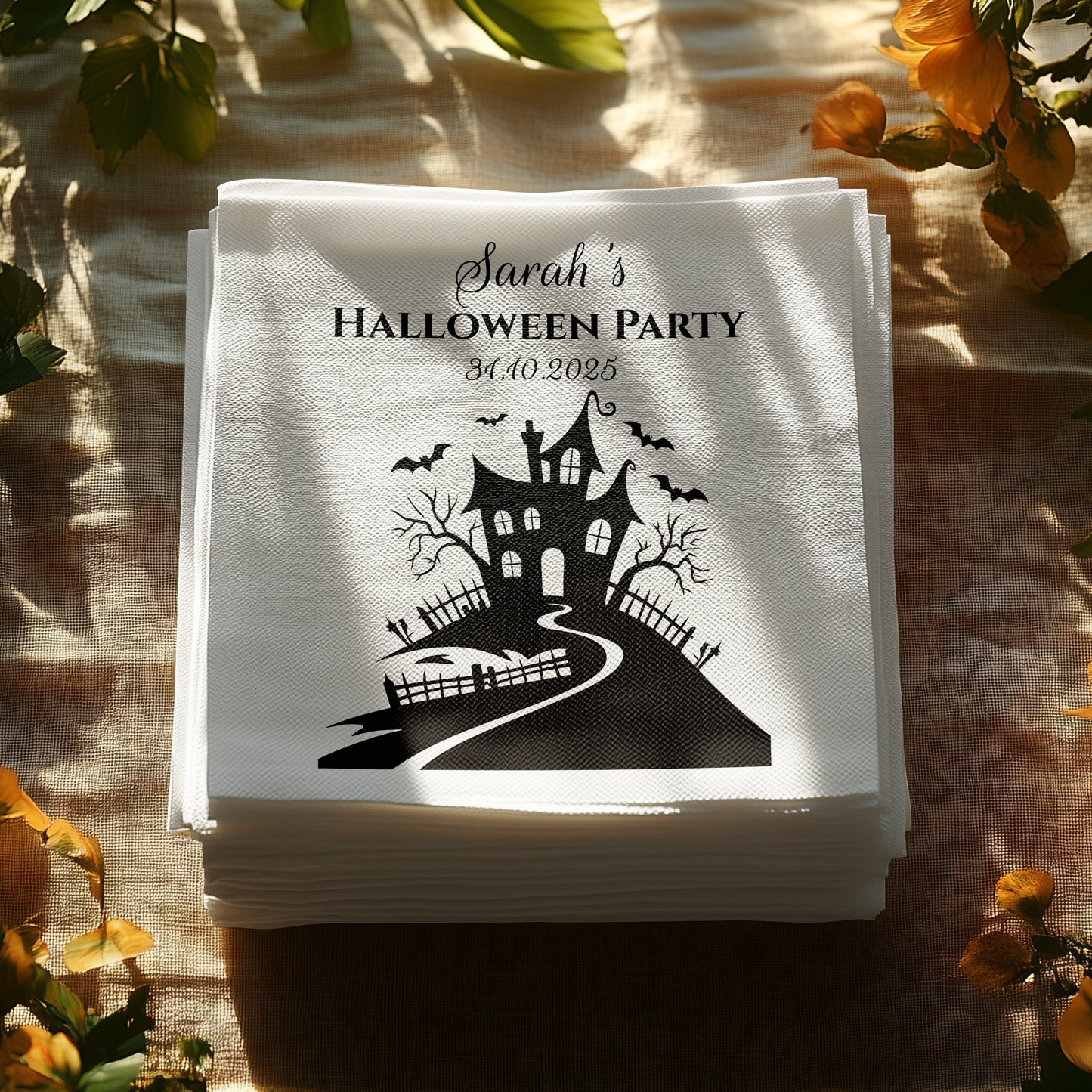 Halloween Party Haunted House Napkins product type