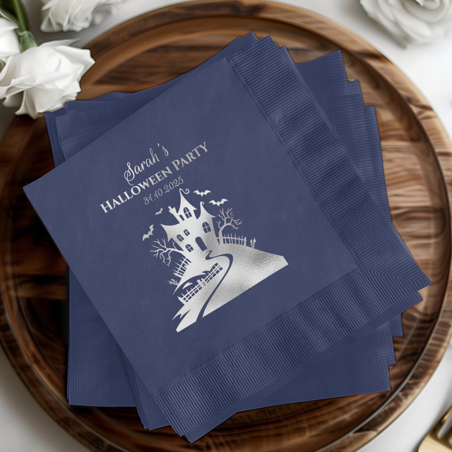 Personalized Halloween Party Napkins product