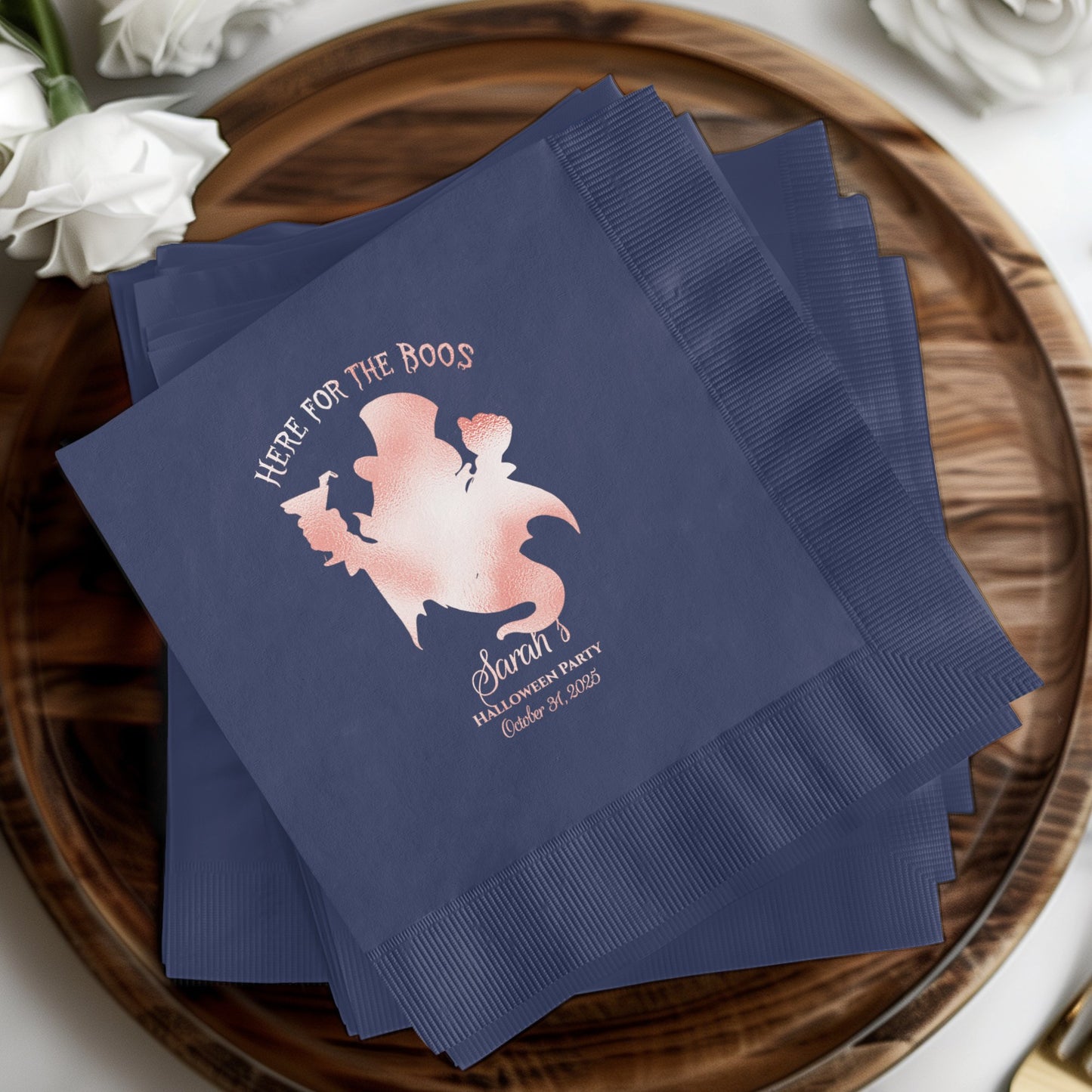 Here for the Boos Halloween Party Napkins product type