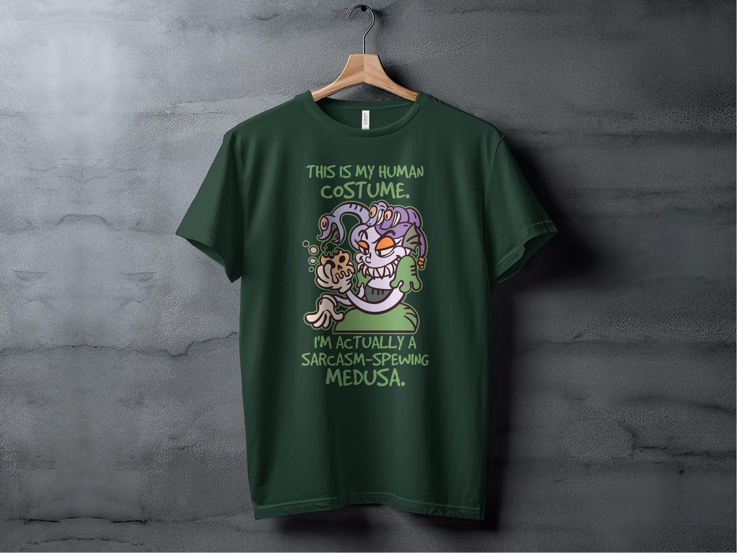 This is My Human Costume Sarcasm-Spewing Medusa product