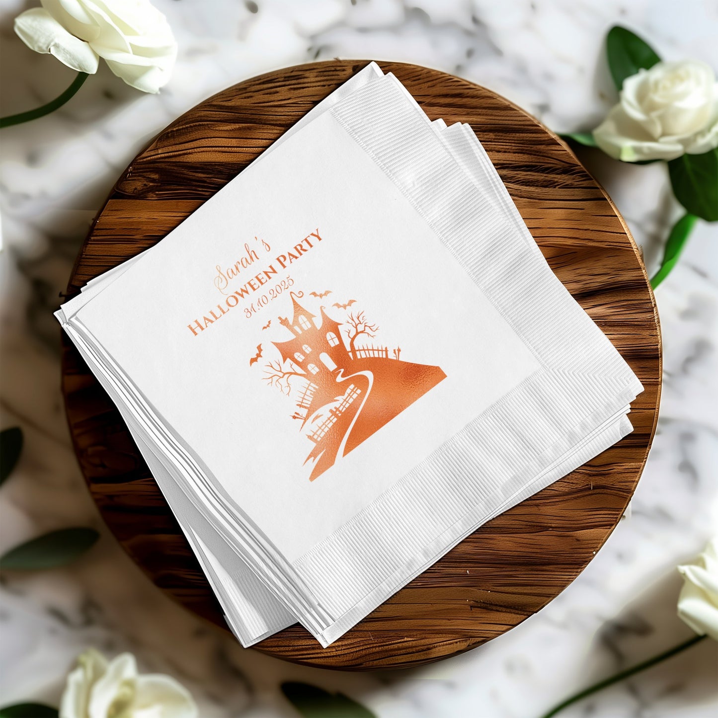Haunted House Themed Halloween Party Napkins product type