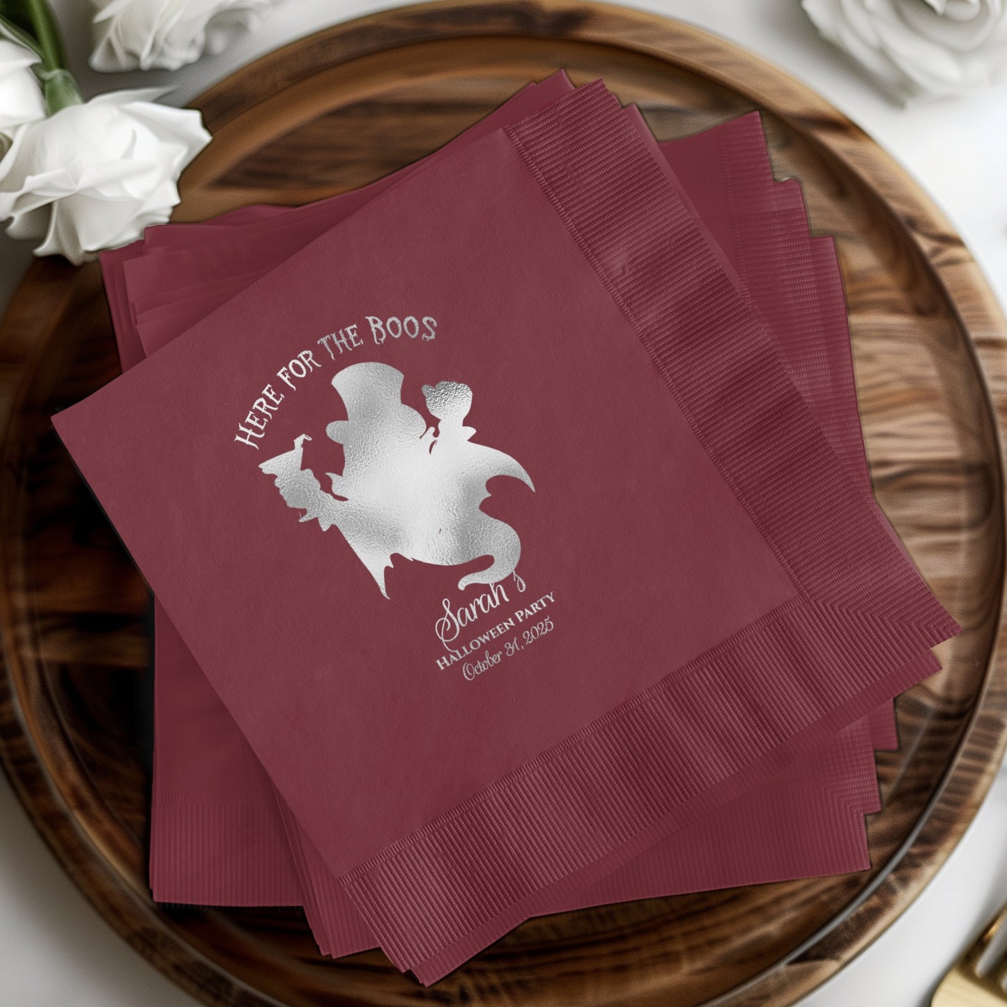 Here for the Boos Halloween Party Napkins product type