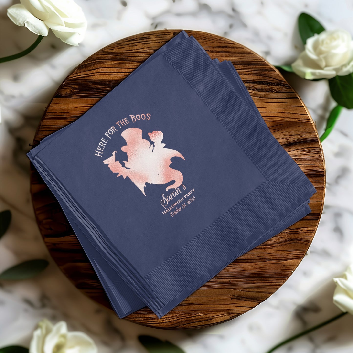 Here For The Boos Personalized Party Napkins product