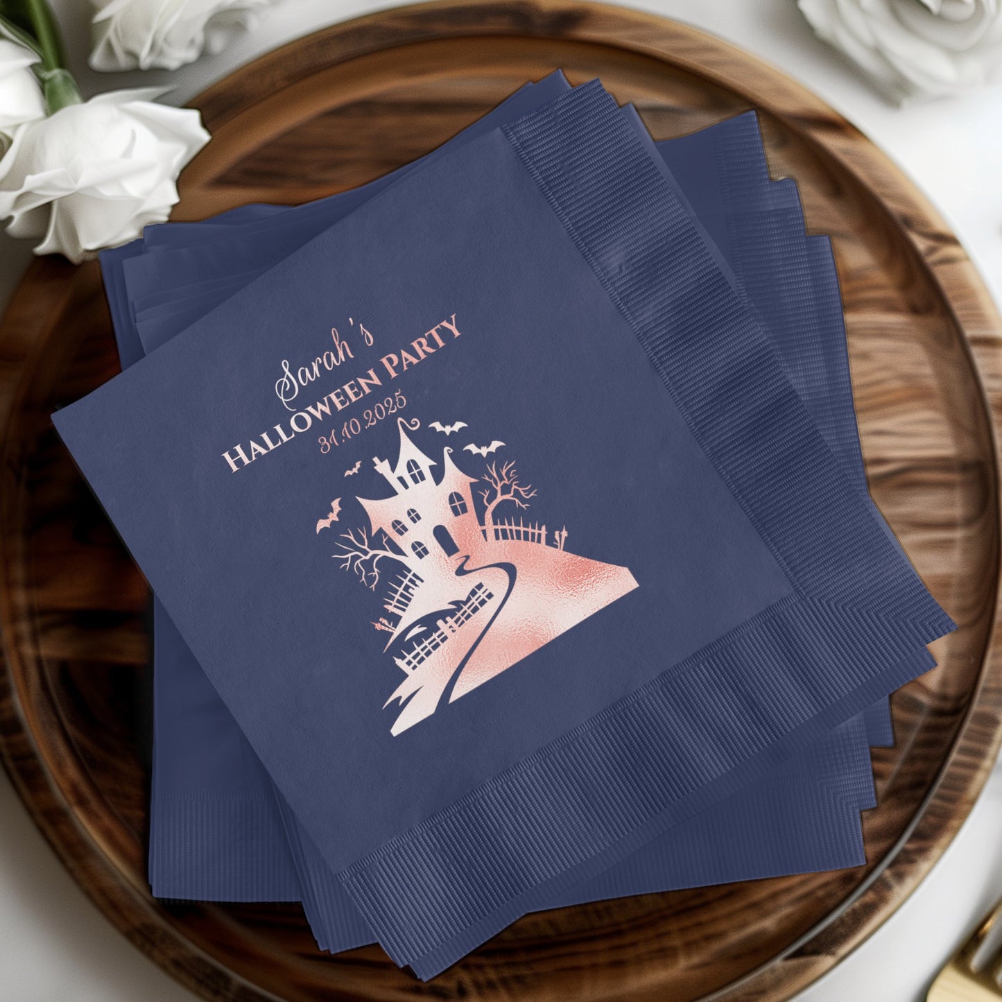 Personalized Halloween Party Napkins product