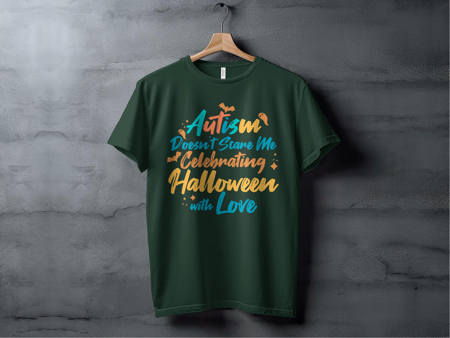 Autism Doesn't Scare Me Celebrating Halloween product type
