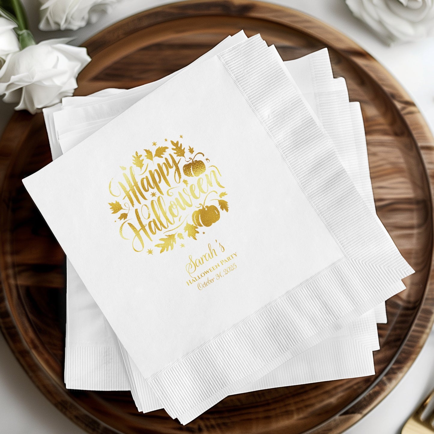 Happy Halloween Design Personalized Napkins product
