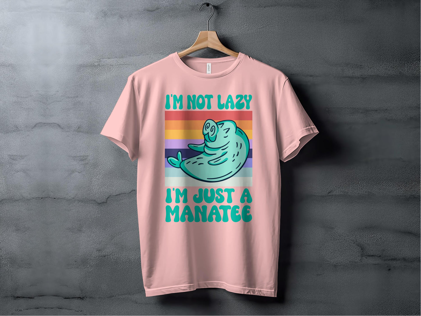 I'm Not Lazy Just a Manatee Graphic Tee product type