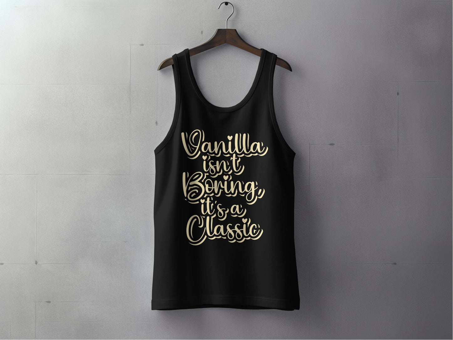 Vanilla isn't Boring It's a Classic Tank Top product