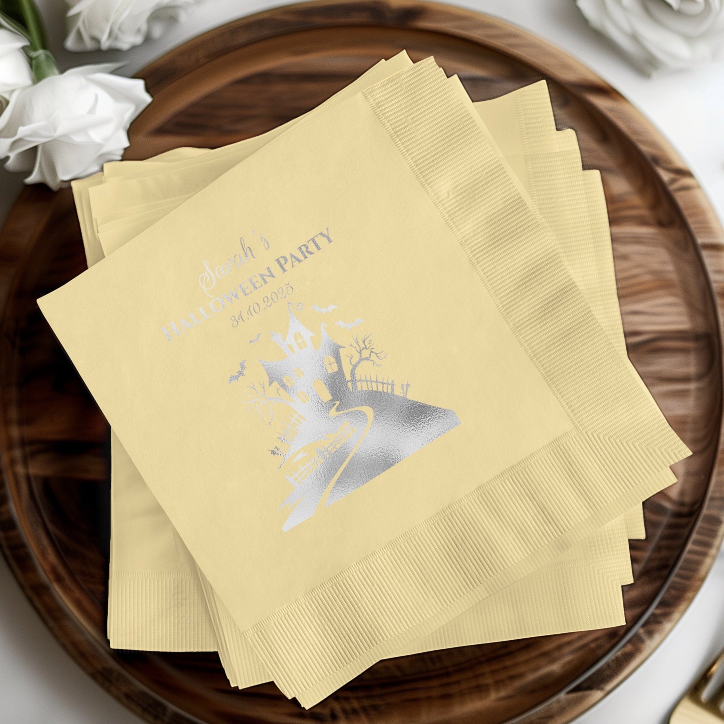 Custom Halloween Party Printed Paper Napkins product type