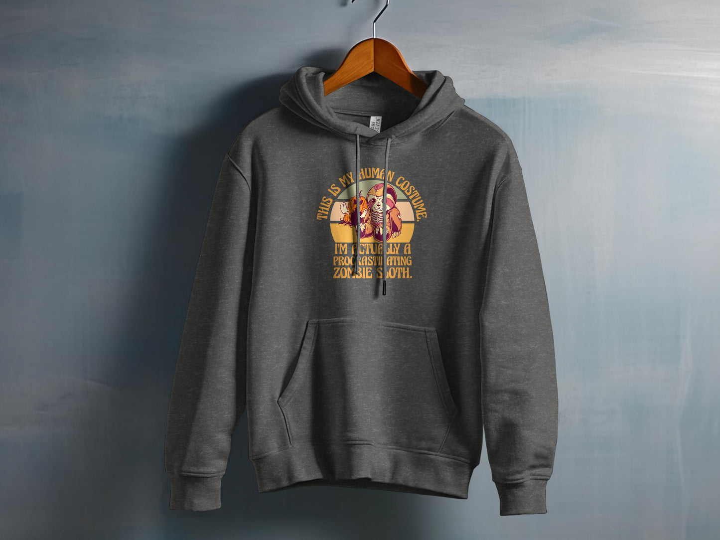 Funny Zombie Costume Design Printed Hoodie product