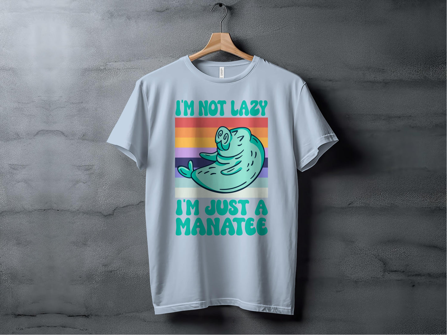 I'm Not Lazy I'm Just A Manatee T-shirt product