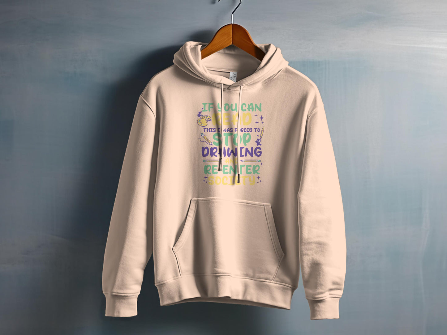 Creative Stop Overthinking Casual Hoodie product