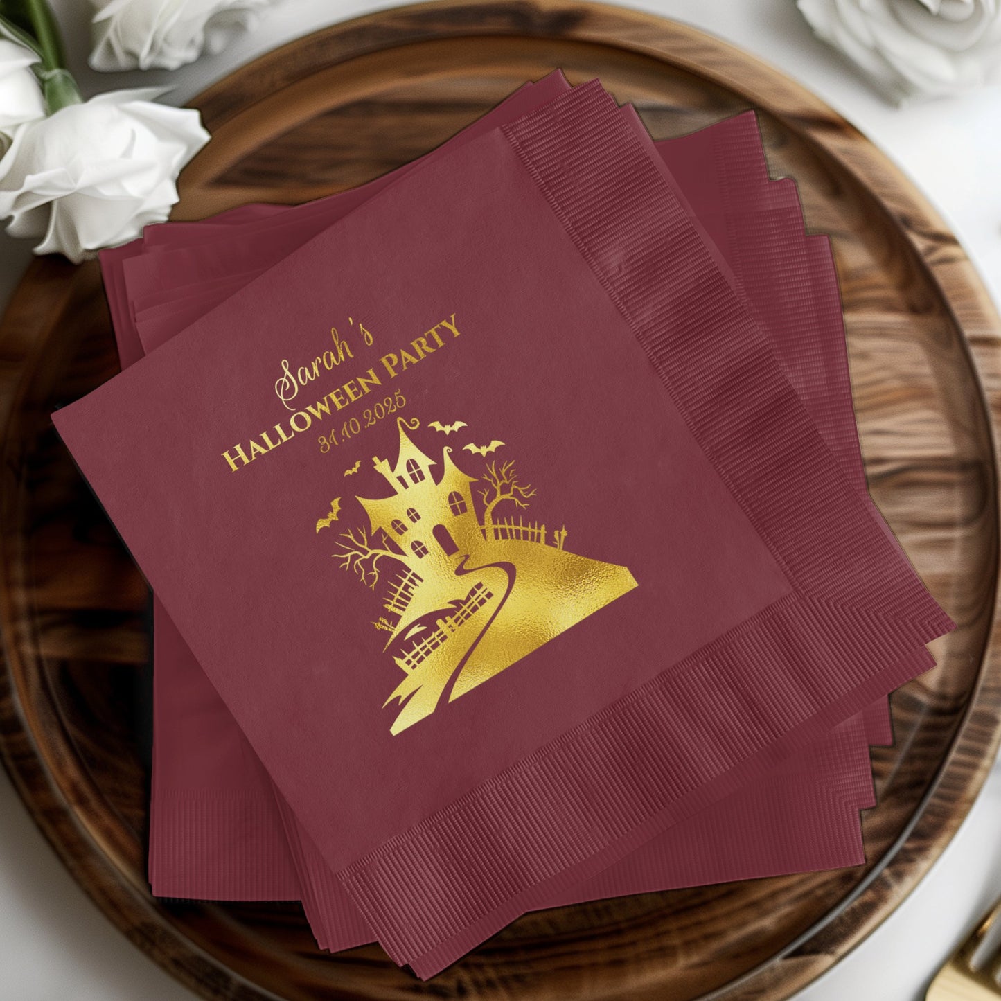 Personalized Halloween Party Design Napkins product