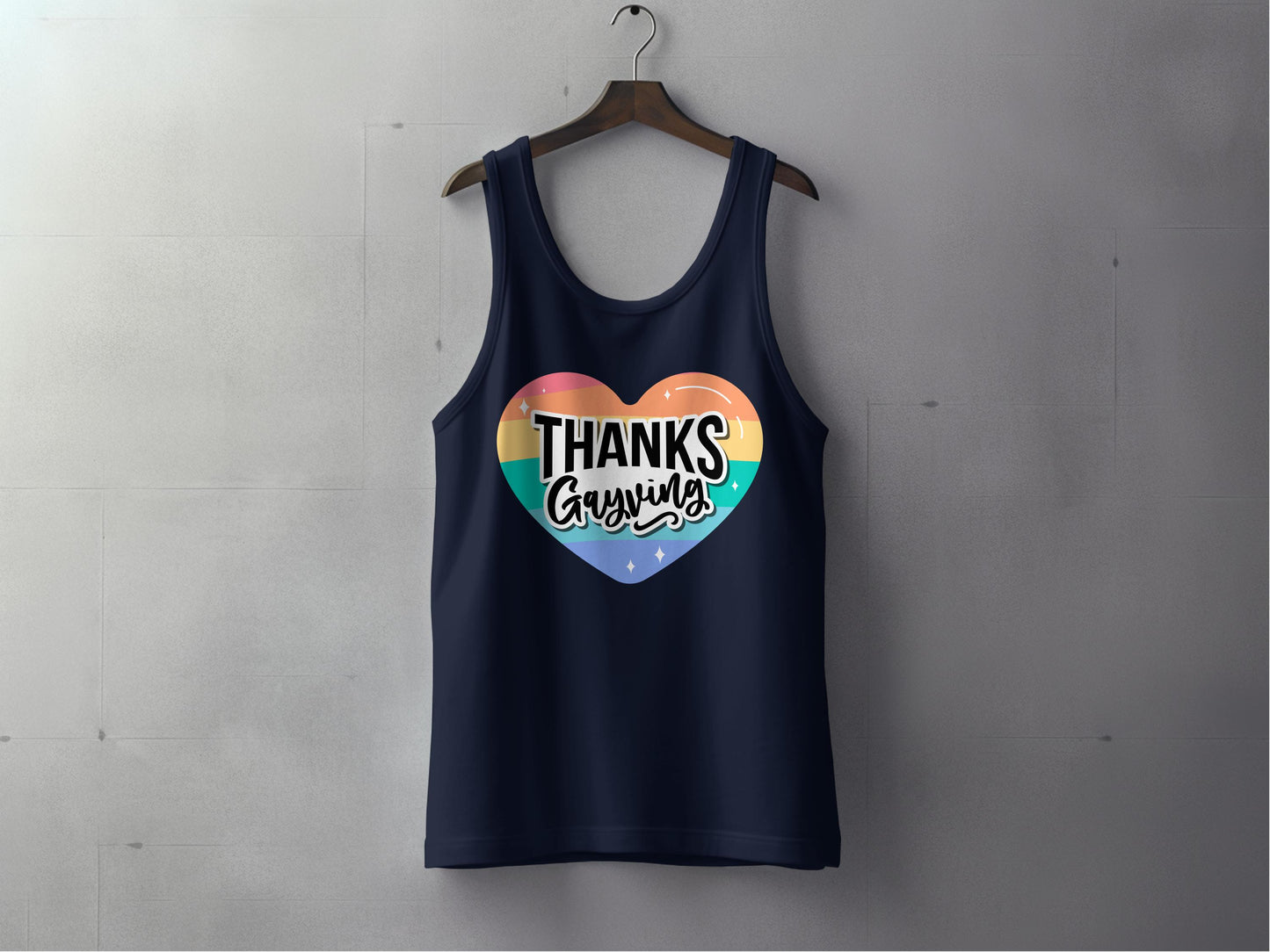 Thanks Gayming Heart Design Tank Top product