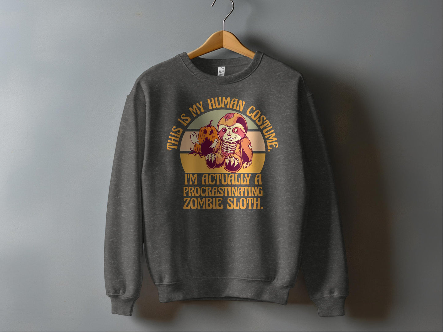 Procrastinating Zombie Sloth Human Costume product type