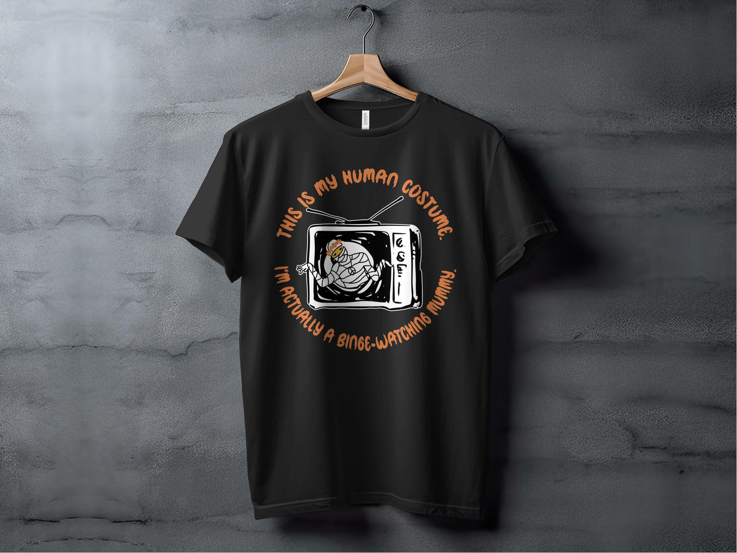 This Is My Human Costume Binge Watching TV TShirt product