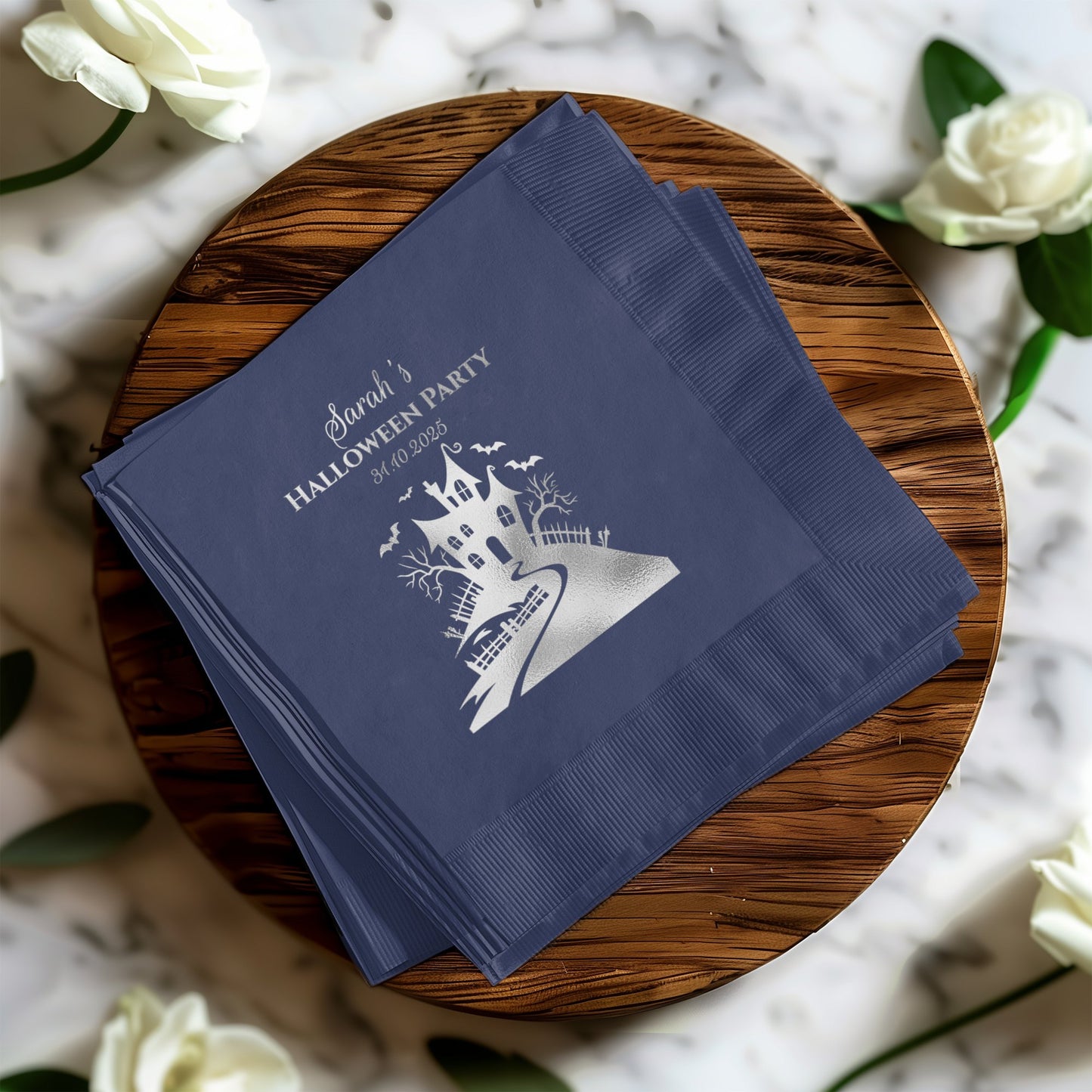 Personalized Halloween Party Napkins product type