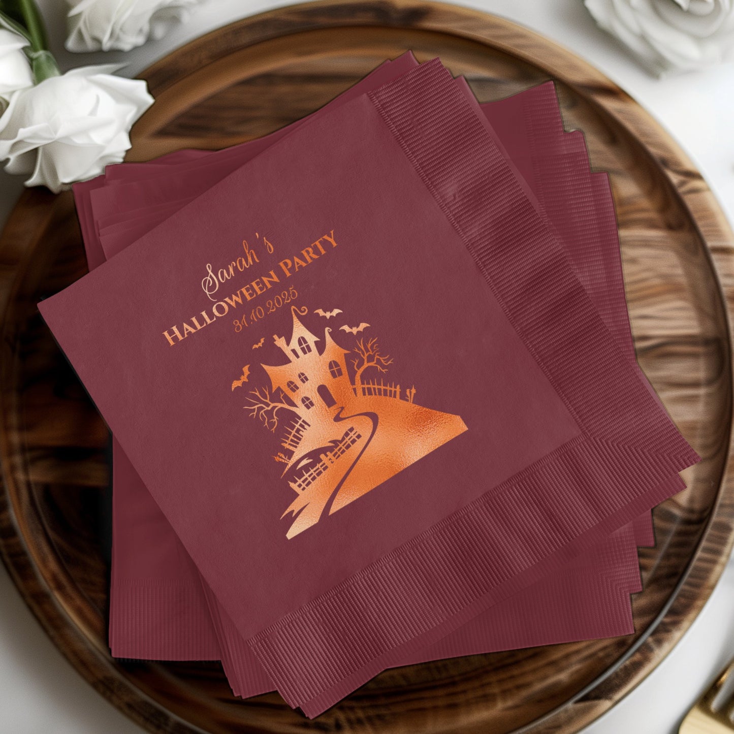 Sarah's Halloween Party 31.10.2025 napkin product
