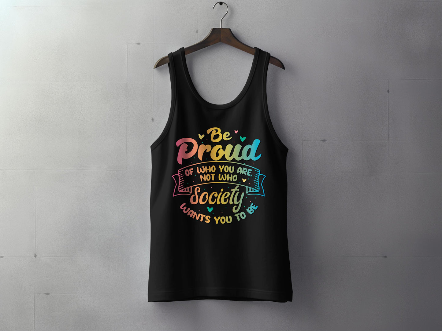 Be Proud Of Who You Are Society Tank Top product