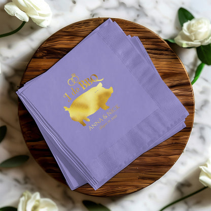 I do BBQ Custom Printed Napkins Party product